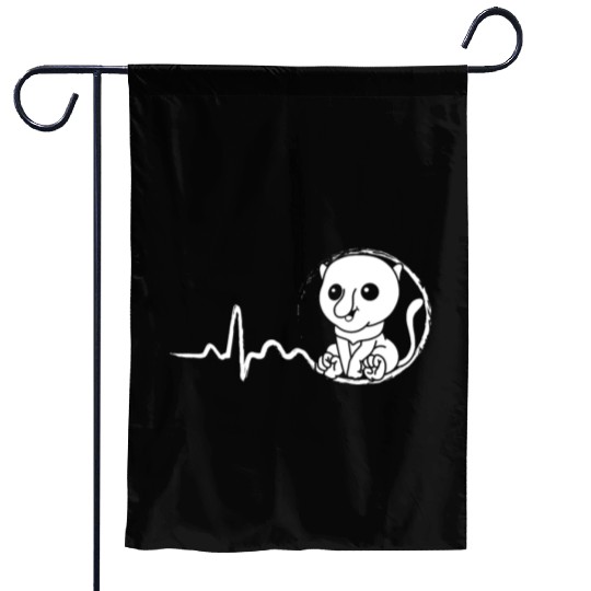 Proboscis Monkey Heartbeat Ape Wildlife Zookeeper Garden Flags