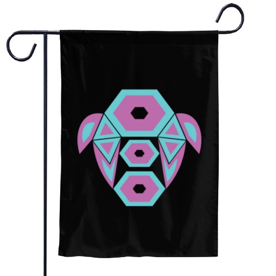 Bugs Robot Logo Funny Garden Flags