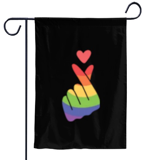 Lgbtq Gay Pride Month Rainbow Love Is Love Garden Flags