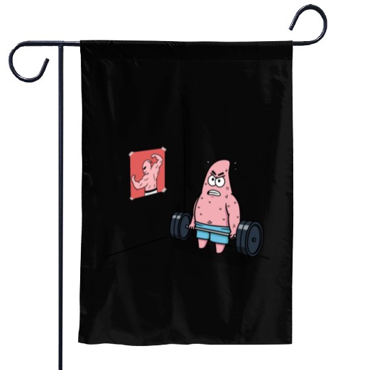 Majin Buu vs Patrick - Funny Anime Gym and Workout Garden Flags