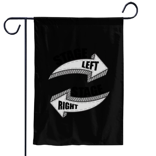 Novelty Dramatic Arts Actors Mockery Statements Garden Flags