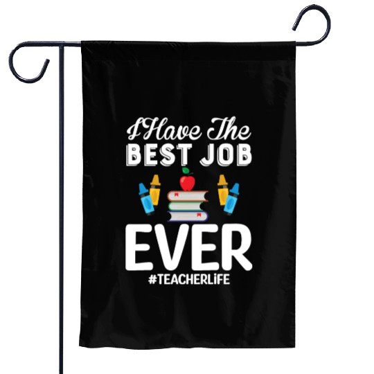 Teacher Life Garden Flags
