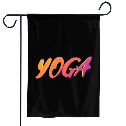 Yoga - Find Your Inner Peace Garden Flags