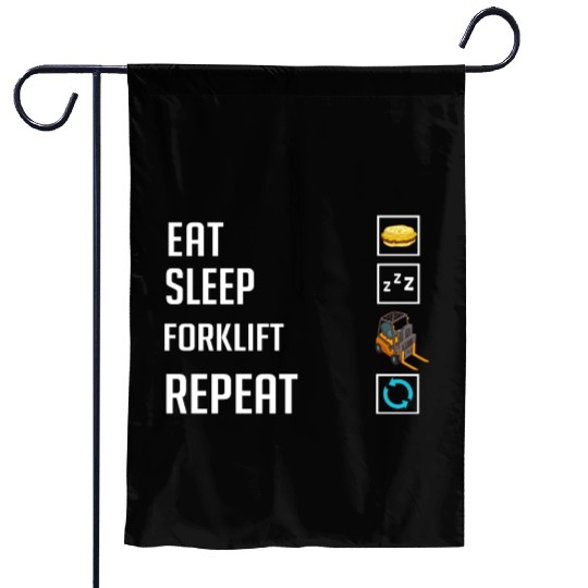 Forklift Operator Driver Lift Truck Training Garden Flags