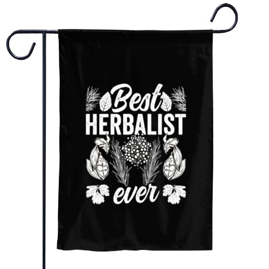 Best Herbalist Ever Herb Herbs Herbalism Garden Flags