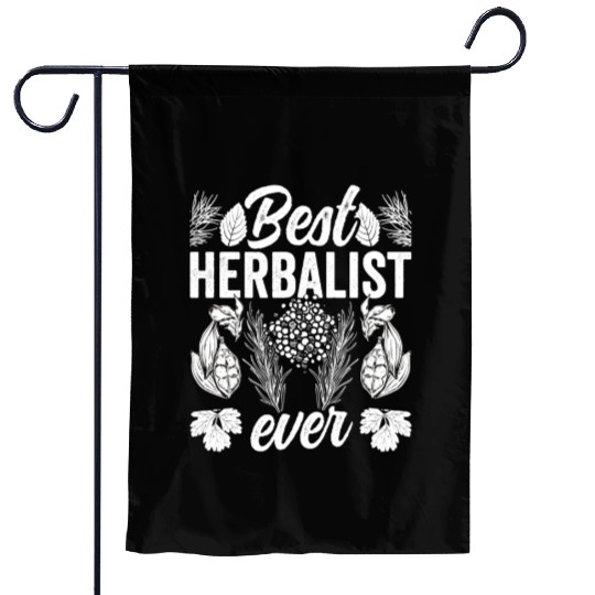 Best Herbalist Ever Herb Herbs Herbalism Garden Flags