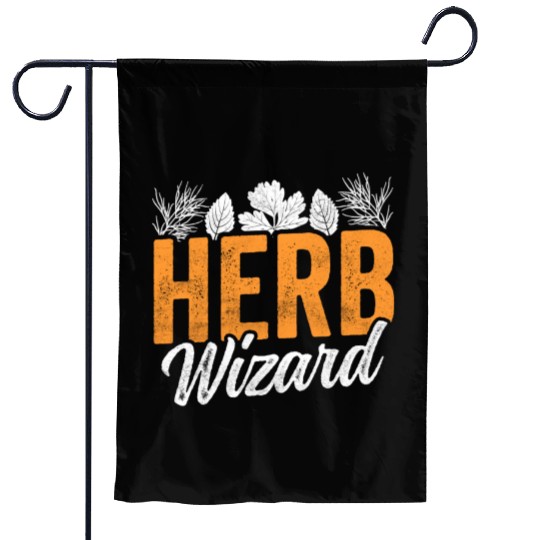 Herbs Wizard Herbalist Herbalism Gardening Herb Garden Flags