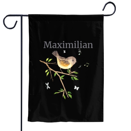 Waldier Vogel Name Maximilian Garden Flags