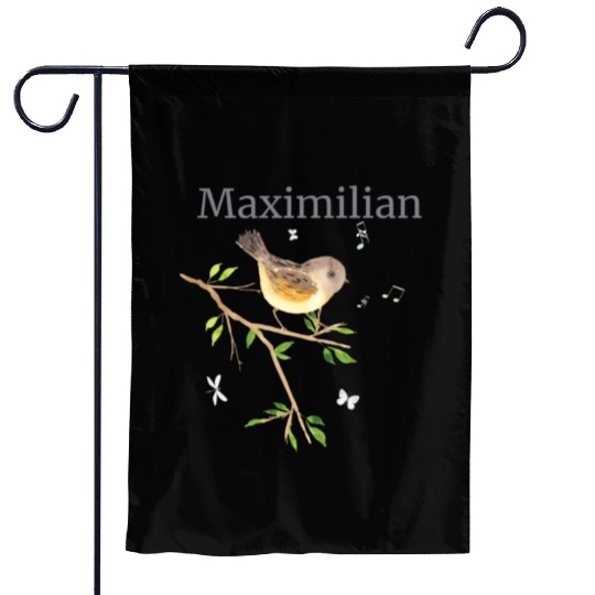 Waldier Vogel Name Maximilian Garden Flags