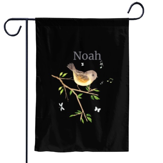 Waldier Vogel Name Noah Garden Flags