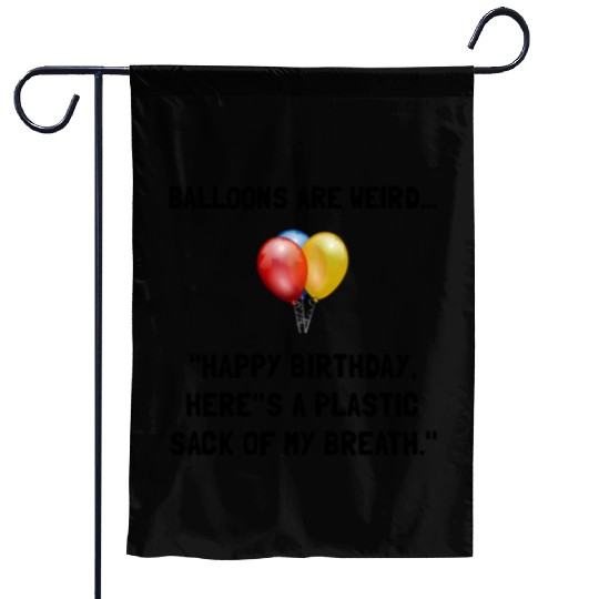 Balloons Weird Funny Garden Flags
