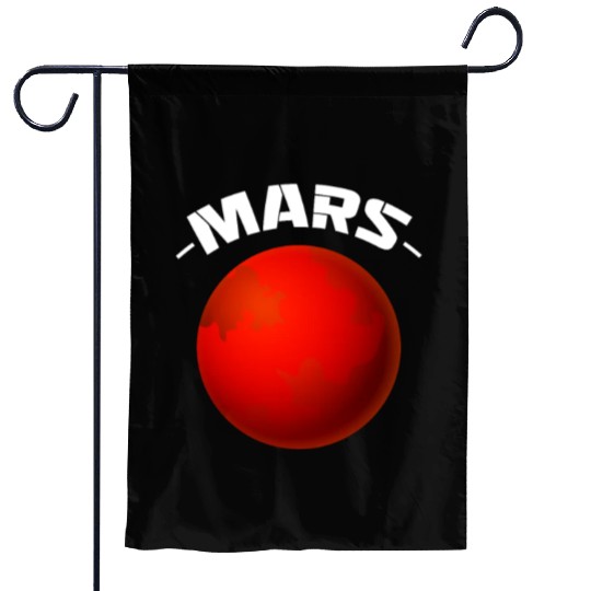 Mars Planet Garden Flags