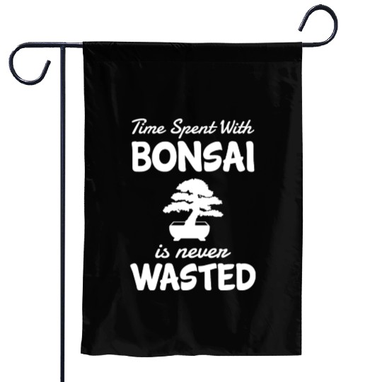 Bonsai Funny Quote Bonsai-tree Japanese Planting Garden Flags
