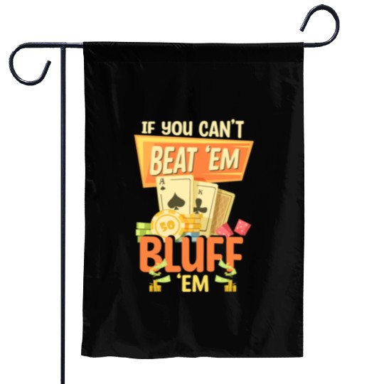 Card Game Royal Flush Ace Garden Flags