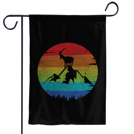 Capricorn Mountain Garden Flags
