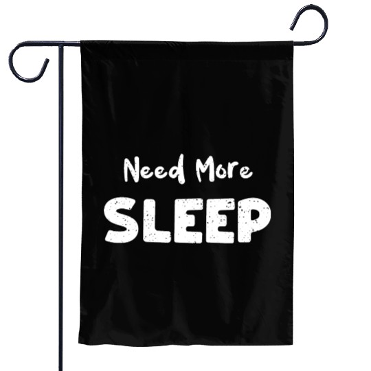 Need More Sleep - Elephants Garden Flags