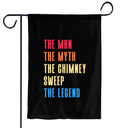 Profession Fireplace Chimney Sweep Garden Flags