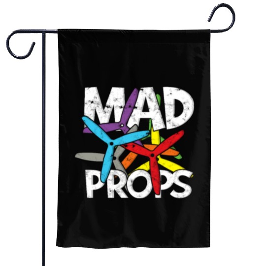 Mad Props - drone Garden Flags