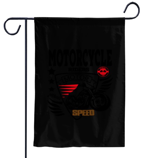 Dirt Bike Rider Motocycle Freestyle Motocross Garden Flags