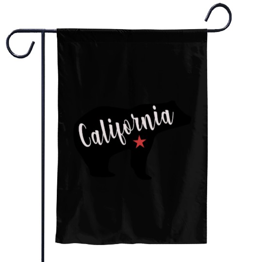 California Bear Flag Garden Flags