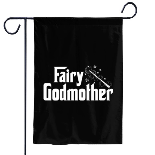 Fairy Godmother Cute Wand Star Spell Fantasy Gift Garden Flags