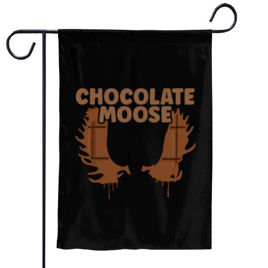 Chocolate Moose Wildlife Animal Alces Elk Deer Garden Flags