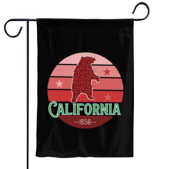 California Bear Flag Garden Flags