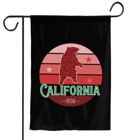California Bear Flag Garden Flags