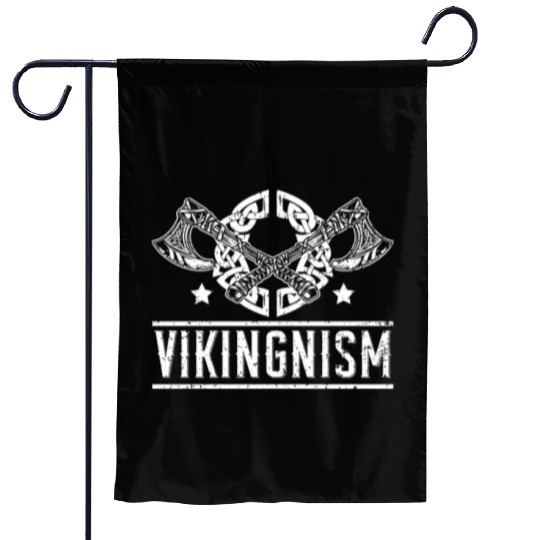 Vikingnism Scandinavian Valhalla Norsemen Viking Garden Flags