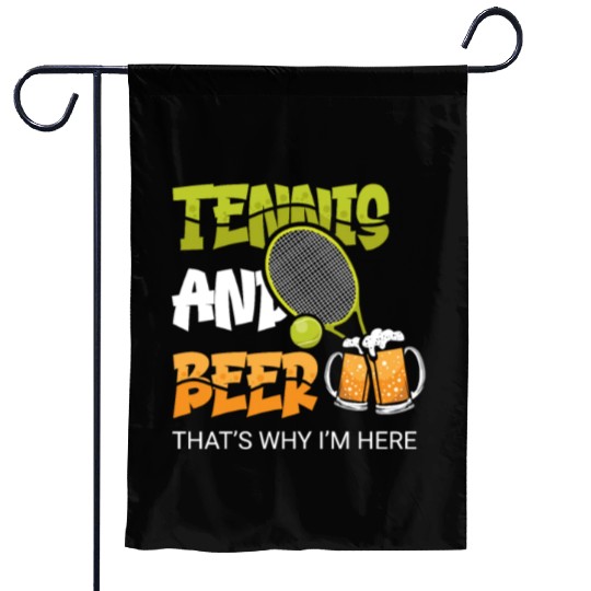 Tennis Player Present Tennis Club Coach Sport Garden Flags