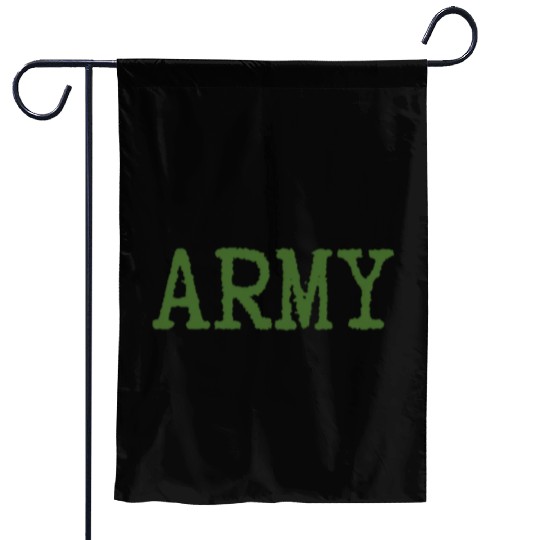 Vintage USA Army Military Green Cute US Retro US Garden Flags