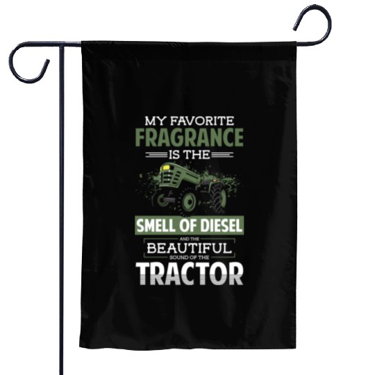 Harvester Agriculture Farm Diesel Garden Flags