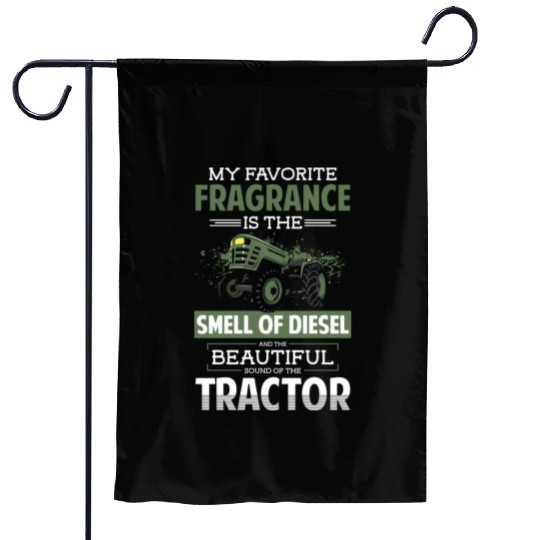 Harvester Agriculture Farm Diesel Garden Flags