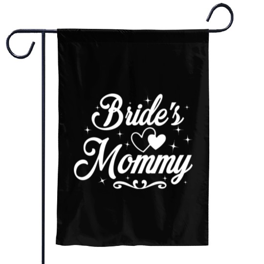 Mother Of The Bride Wedding Party Mob Mom Garden Flags
