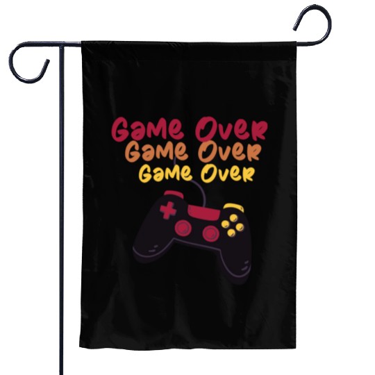 game over Vacation Holiday Vacation is calling Garden Flags