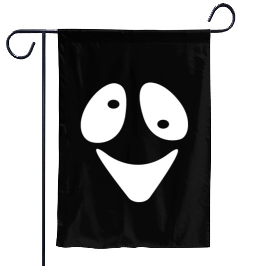 Halloween Scary Ghost Face Costume Garden Flags