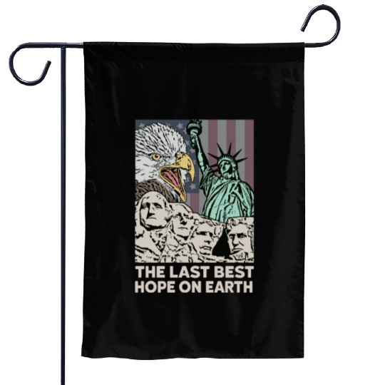 The Last Best Hope on Earth Garden Flags