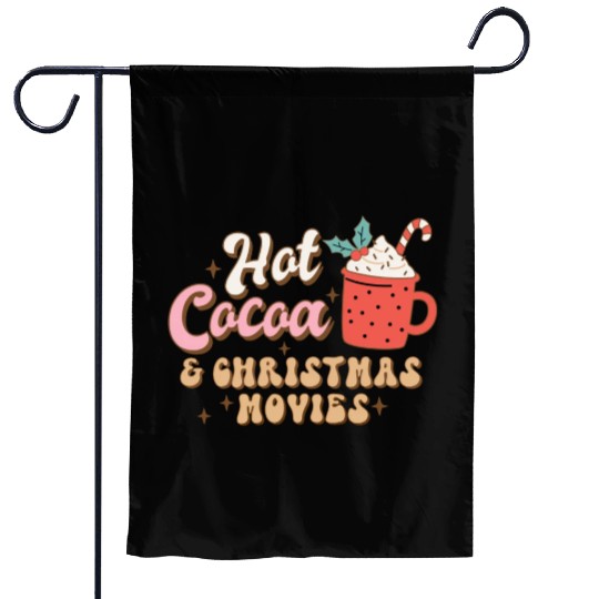 Hot cocoa Garden Flags