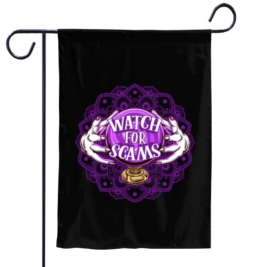 Halloween Witch Hands Witchcraft Scam Garden Flags