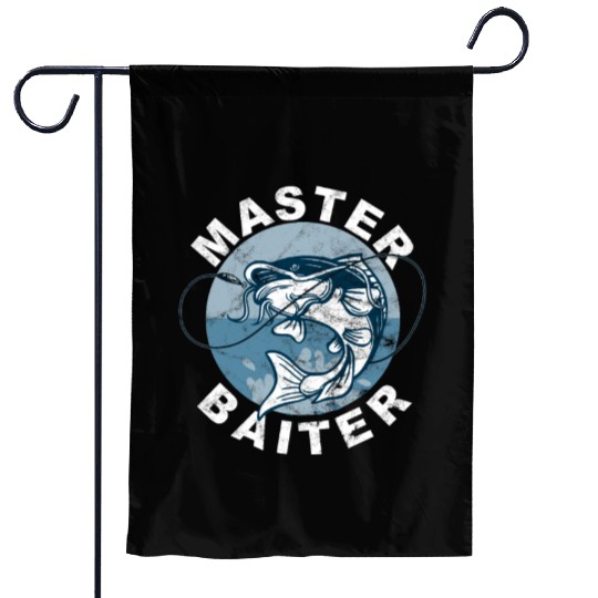 Master Baiter - Wels Catfish Hunter Garden Flags