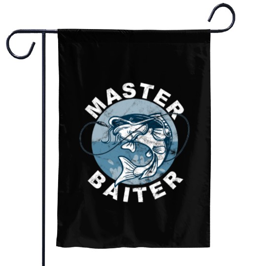 Master Baiter - Wels Catfish Hunter Garden Flags