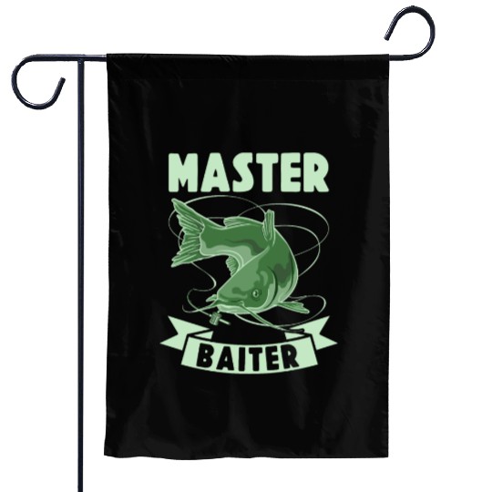 Master Baiter - Wels Catfish Hunter Garden Flags