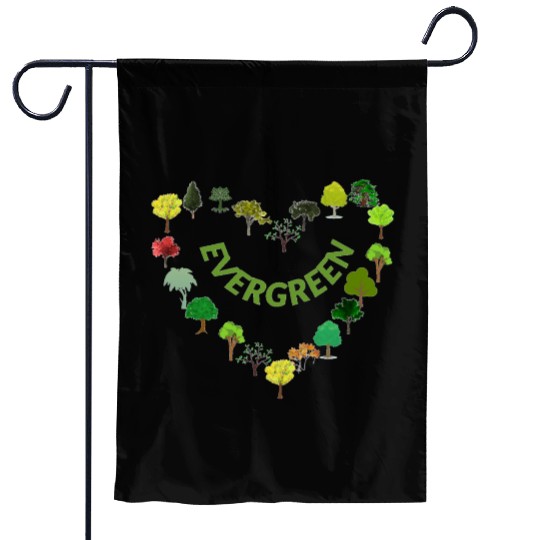 EVERGREEN Garden Flags