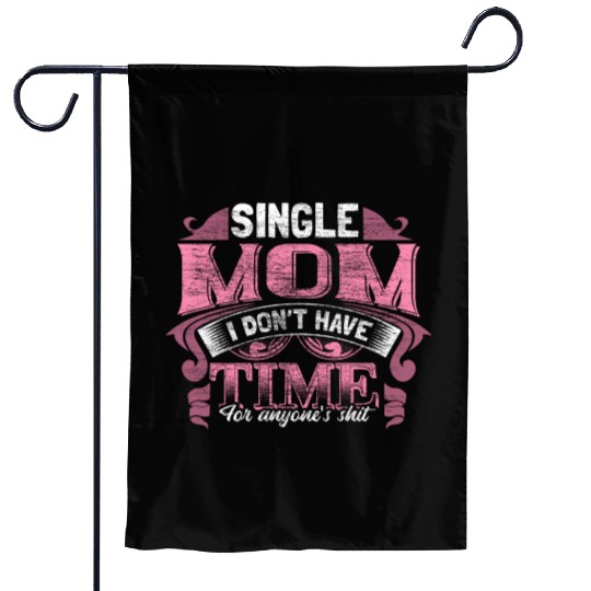 Single Mother Mom Son Gift Idea Garden Flags