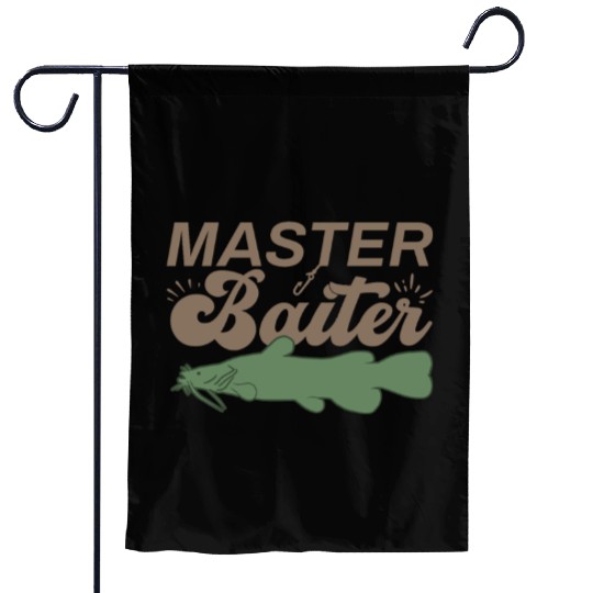 Master Baiter - Wels Catfish Hunter Garden Flags