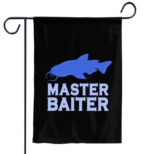 Master Baiter - Wels Catfish Hunter Garden Flags