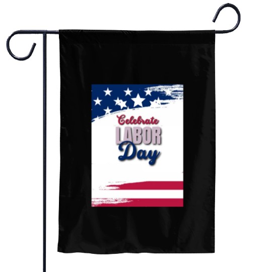 labor day Garden Flags