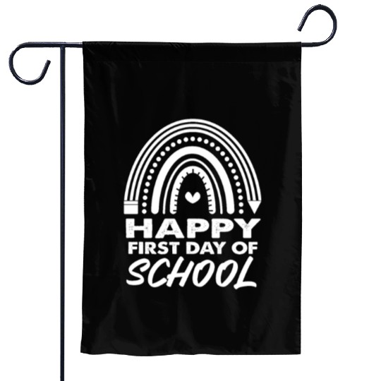 Happy First Day Of School Back To School Garden Flags
