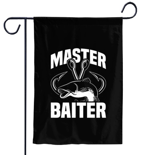 Master Baiter - Wels Catfish Hunter Garden Flags