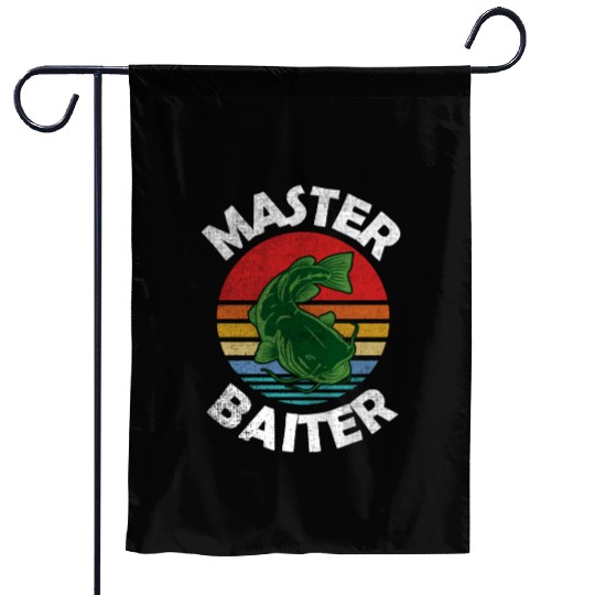 Master Baiter - Wels Catfish Hunter Garden Flags